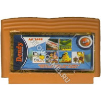 Сборник игр 8 Бит [6 в 1] - Aladdin1 / Aladdin3 /Felix & Jerry2 / Chip & Dale2 / Boat Duel / Turtles