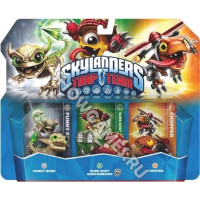 Набор фигурок Skylanders Trap Team - Funny Bone / Sure Shoot Shroomboom / Chopper