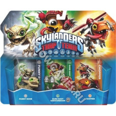 Набор фигурок Skylanders Trap Team - Funny Bone / Sure Shoot Shroomboom / Chopper
