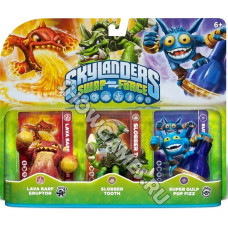 Набор Skylanders Swap Force: Lava Barf Eruptor, Slobber Tooth, Super Gulp Pop Fizz