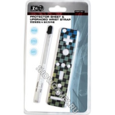 Накладка и ремешок на пульт Wii Remote Накладка и ремешок на пульт Wii Remote