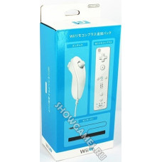 Пульт Wii Remote Plus + Nunchuk + сенсорная планка (Wii U) Оригинал