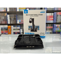 Подставка для PS5 Slim с вентилятором, зарядкой DualSense и держателем дисков (KJH-P5D-002)