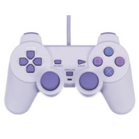 Джойстик для PS One (PS1) аналоговый (PS One Controller Analog) (в пакете)