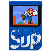 Портативная игровая приставка RETRO FC SUP 400 ИГР (Blue)