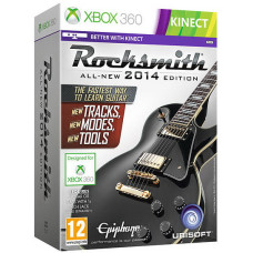 Rocksmith All-New 2014 Edition (игра и уникальный кабель) [Xbox 360]