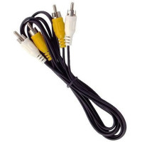 AV-кабель для подключения к ТВ (2RCA-2RCA) (тюльпаны)
