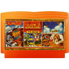 Сборник 4 в 1 Tom and Jerry/Snow Brother/Down Deep/Bubble [8-bit]