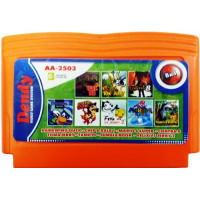 Сборник игр 8 в 1 (AA-2503) - Darkwing Duck/Chip & Dale/Mario 6/Contra 88Tom & Jerry/Tank 90/Jungle Book/Felix vs Jerry 2