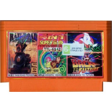 Сборник 4 в 1 GhostBusters/Back To Future/Wizard Of Oz/Tetsudou Ou [8-bit]