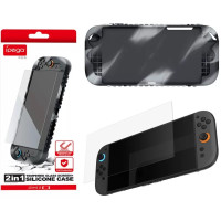 Защитный набор 2 в 1 для Nintendo Switch 2: силиконовый чехол и защитное стекло iPega (PG-SW2024A)