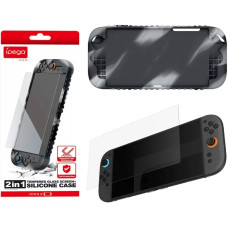 Защитный набор 2 в 1 для Nintendo Switch 2: силиконовый чехол и защитное стекло iPega (PG-SW2024A)