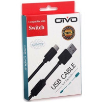 Кабель зарядки и передачи данных для Nintendo Switch (OIVO IV-SW035) 1,8м