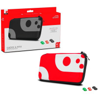 Набор: чехол и накладки для консоли Nintendo Switch (Speedlink SL-330200-BK)
