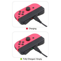 Зарядное устройство Mini Charging Grip Joy-Con Nintendo Switch (DOBE TNS-1729)