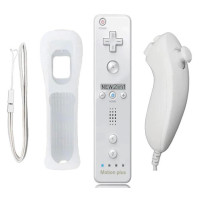 Комплект контроллеров Wii Remote Plus + Wii Nunchuk (аналог)