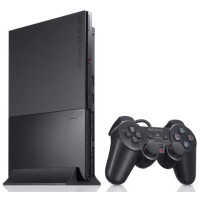 Игровая приставка Sony PlayStation 2 Slim Black (Б/У)