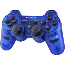 Джойстик Dualshock 3 Crystal - беспроводной геймпад для PS3 (прозрачный) (OEM)