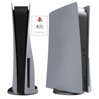 Боковые панели Grey 30th Anniversary для PS5 FAT с дисководом