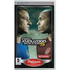 Pro Evolution Soccer 5 (PSP, английская версия)