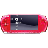 Приставка Sony PSP Slim 3000 (Ref) (красный)