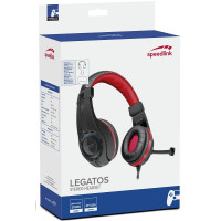 Игровая гарнитура Legatos Stereo Headset для PS4/Xbox One (Speedlink SL-450302-BK)