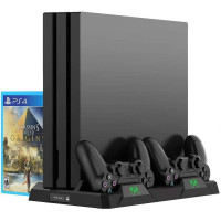 Зарядная станция с охлаждением для PS4/PS4 Slim/PS4 Pro (DOBE TP4-18119)