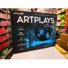 Руль Artplays V-1200 Pro для PS4, PC, Xbox One, Switch. Premium Leather Edition