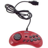 Джойстик 16 bit Sega красный