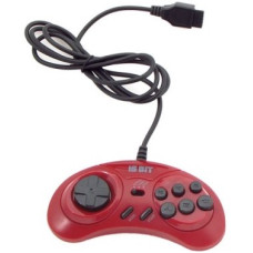 Джойстик 16 bit Sega красный