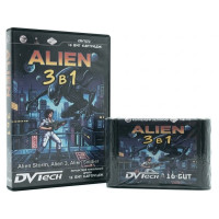 Коллекционный картридж 16BC-012 Alien 3 в 1 [16-bit]