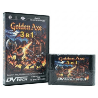 Коллекционный картридж 16BC-007 «Golden Axe 3 в 1» [16-bit]