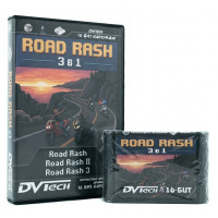 Коллекционный картридж 16BC-003 «Road Rash 3 в 1» [16-bit]
