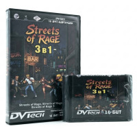 Коллекционный картридж 16BC-005 «Streets of Rage 3 в 1» [16-bit]
