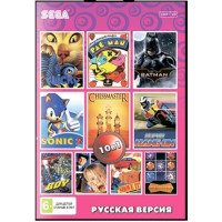 Сборник игр SMD 10 в 1 (SK-10004) [16-bit]