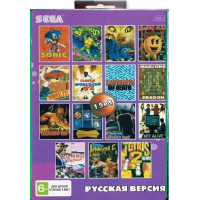 Сборник игр для Сеги 15 в 1 (B-23) [Sega]
