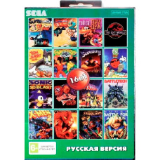 Сборник игр для SMD 16 в 1 (BS-16002) [16-bit]