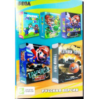 Сборник игр 6 в 1 (A-501) [Sega]