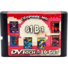 Сборник 81 игр Killer 16B17 [16-bit] (No Box)