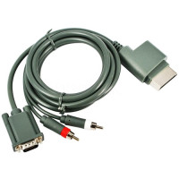 Кабель VGA HD AV для Xbox 360 (2 RCA)