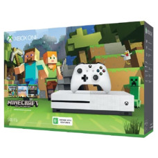 Xbox One S 500 ГБ + игра Minecraft