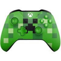 Геймпад Xbox One S/X беспроводной Minecraft Creeper (OEM в пакете)