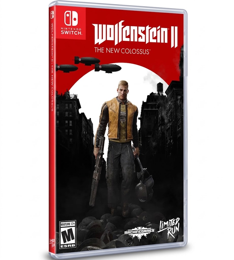Wolfenstein II: The New Colossus (Limited Run #305) (Switch, русская версия) (US)