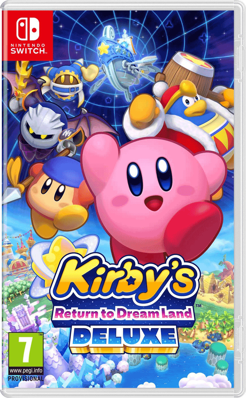 Kirby's Return to Dream Land Deluxe (Nintendo Switch, английская версия)