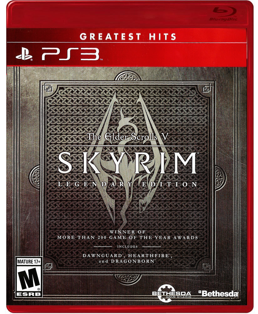 Elder Scrolls V: Skyrim - Legendary Edition (PS3, английская версия)
