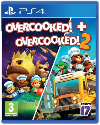 Overcooked! + Overcooked! 2 (Адская кухня 1+2) [PS4]