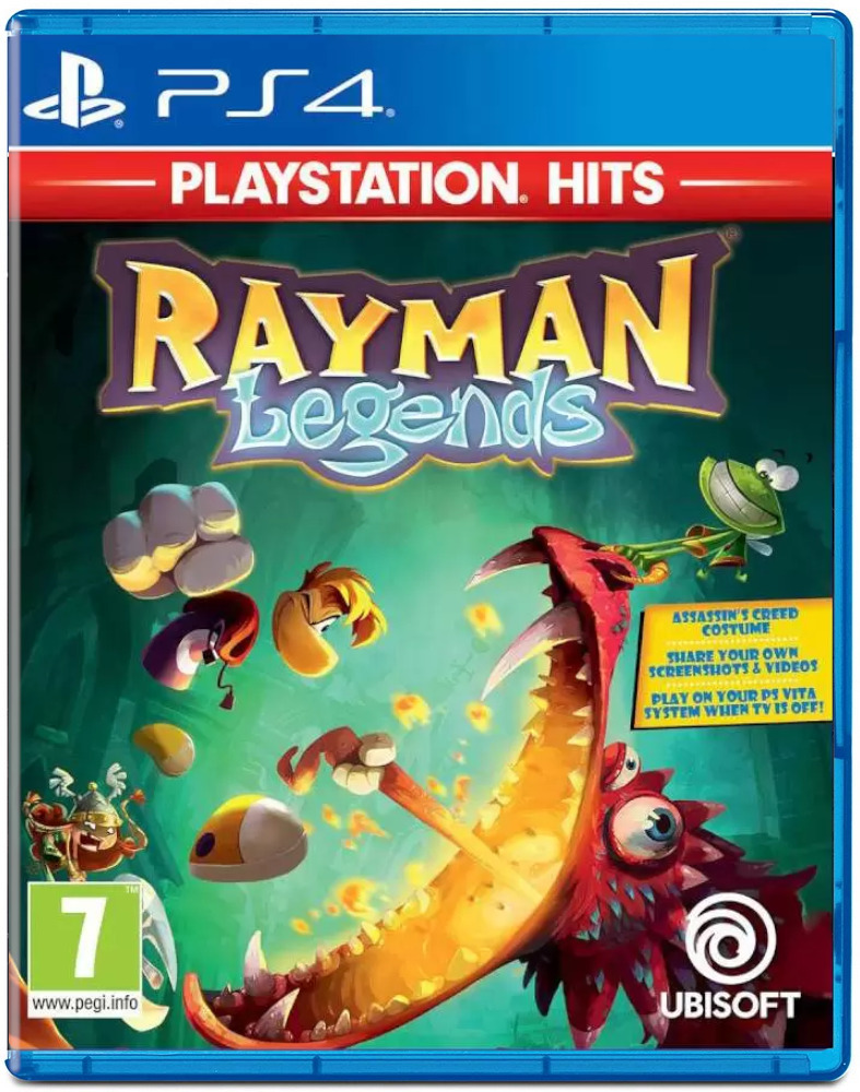 Rayman Legends (PlayStation Hits) (PS4, английская версия)