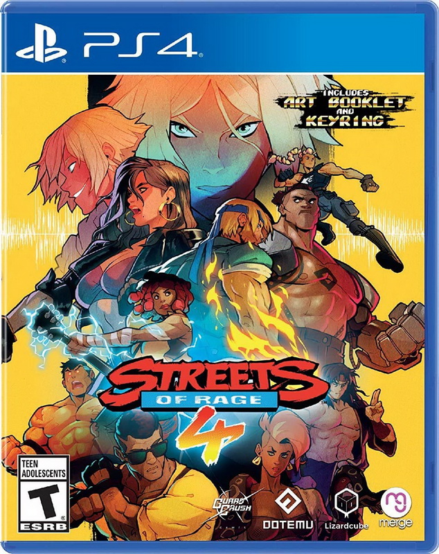 Streets of Rage 4 (PS4, русская версия) (US)