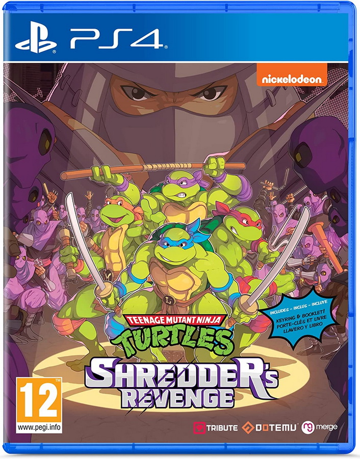 Teenage Mutant Ninja Turtles: Shredder's Revenge (PS4, английская версия)