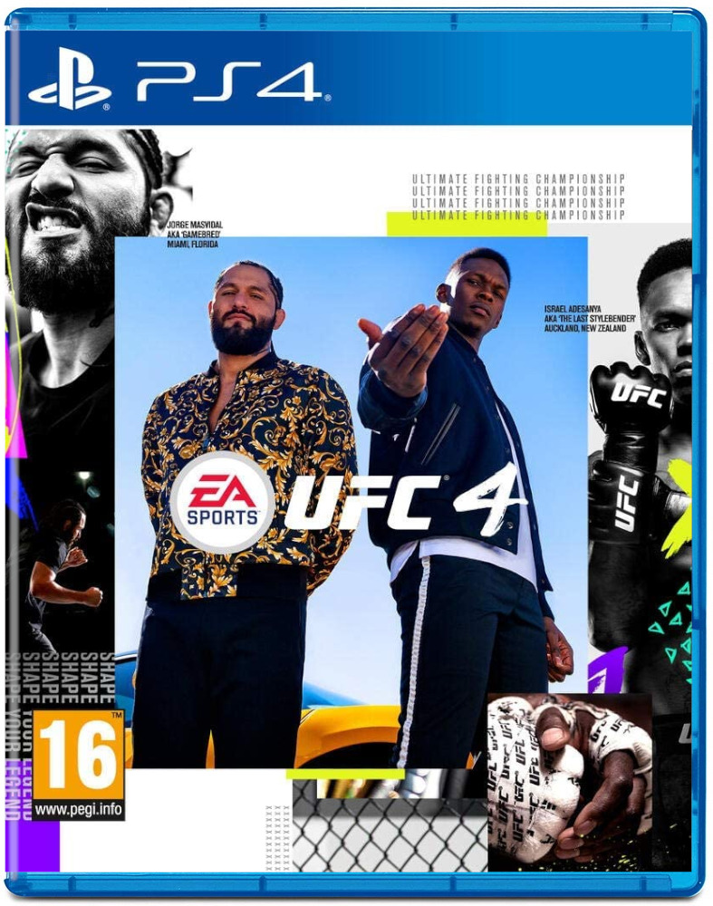 UFC 4 (PS4, русские субтитры)